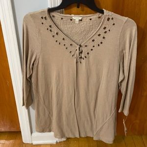 Tan Sonoma NWT Blouse